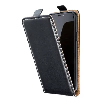   Slim Flexi Fresh Samsung Galaxy S21 FE lefelé nyíló tok, fekete