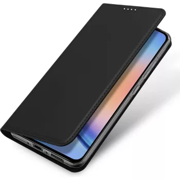   Dux Ducis Skin Pro Samsung Galaxy A35 oldalra nyíló tok, fekete