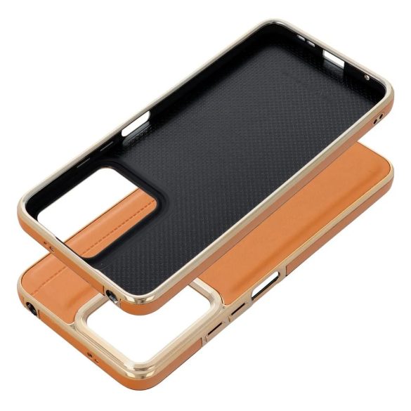 Milano Case Xiaomi Redmi Note 12 4G ütésálló hátlap, tok, barna