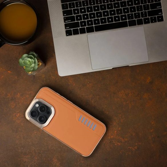 Milano Case Xiaomi Redmi Note 12 4G ütésálló hátlap, tok, barna