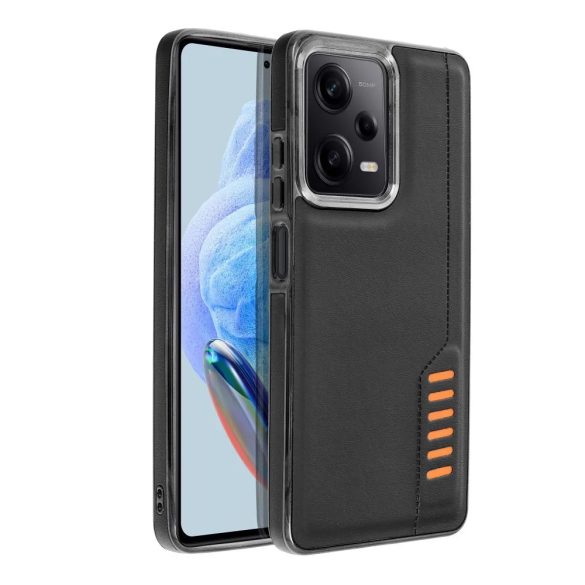 Milano Case Xiaomi Redmi Note 12 Pro 5G ütésálló hátlap, tok, fekete