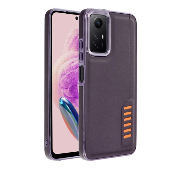 Milano Case Xiaomi Redmi Note 12S ütésálló hátlap, tok, sötétlila