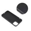 Silicone Case iPhone 11 Pro Max hátlap, tok, fekete