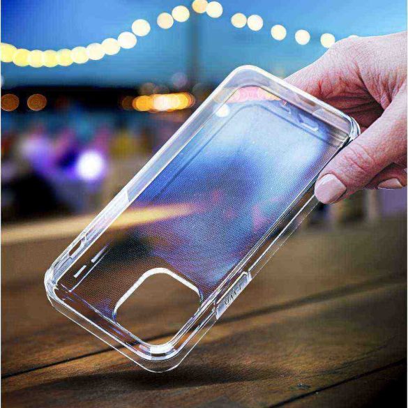 Clear case iPhone 11 2mm szilikon hátlap, tok, átlátszó