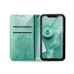 Mezzo Tree Samsung Galaxy A53 5G oldalra nyíló tok, mentazöld