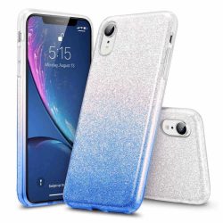   Glitter 3in1 Case Samsung Galaxy A13 4G hátlap, tok, ezüst-kék