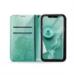 Mezzo Tree Samsung Galaxy A13 4G oldalra nyíló tok, mentazöld