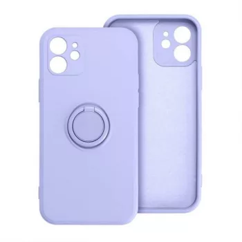 Silicone Ring Case Samsung Galaxy A53 5G hátlap, tok, lila