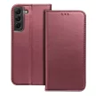 Smart Magnetic Samsung Galaxy A35 oldalra nyíló tok, bordó
