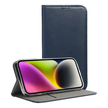   Smart Magnetic Samsung Galaxy A35 oldalra nyíló tok, sötétkék
