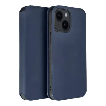   Dual Pocket Samsung Galaxy A35 oldalra nyíló tok, sötétkék