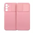 Slide Case Samsung Galaxy A25 5G szilikon hátlap, tok, világos rózsaszín