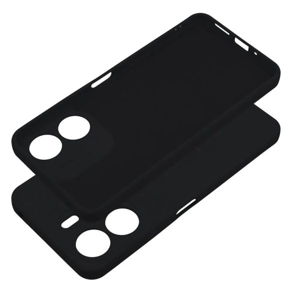 Silicone Case Xiaomi Redmi 13C szilikon hátlap, tok, fekete