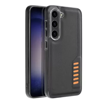 Milano Case Samsung A35 ütésálló hátlap, tok, fekete