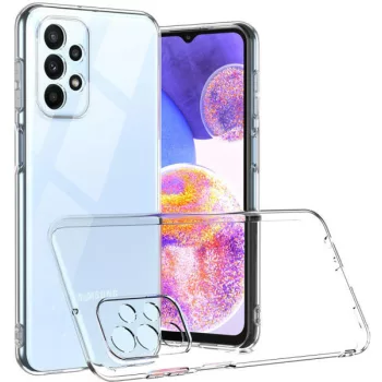   Samsung Galaxy A13 4G 2mm szilikon kameravédős hátlap, tok, átlátszó