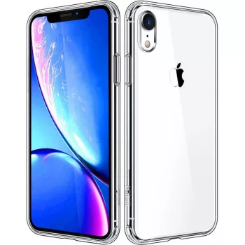 iPhone Xr 2mm szilikon hátlap, tok, átlátszó