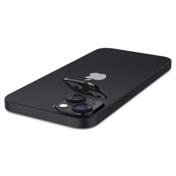 iPhone 14 Camera kameravédő üvegfólia (tempered glass), fekete