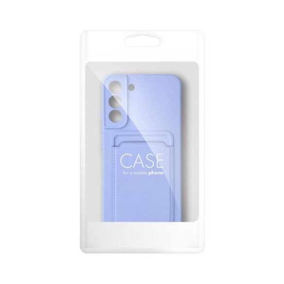 Card Case Silicone Samsung Galaxy S23 hátlap, tok lila