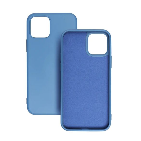 Silicone Case Samsung Galaxy S23 Plus hátlap, tok sötétkék