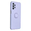 Silicone Ring Case Samsung Galaxy S23 Plus hátlap, tok lila