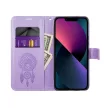 Forcell Mezzo Dreamcatcher Samsung Galaxy A54 5G oldalra nyíló tok, lila