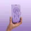 Forcell Mezzo Dreamcatcher Samsung Galaxy A54 5G oldalra nyíló tok, lila