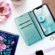 Mezzo Mandala iPhone 7/8/SE (2020) oldalra nyíló tok, mentazöld