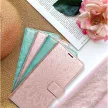 Mezzo Mandala iPhone 7/8/SE (2020) oldalra nyíló tok, mentazöld