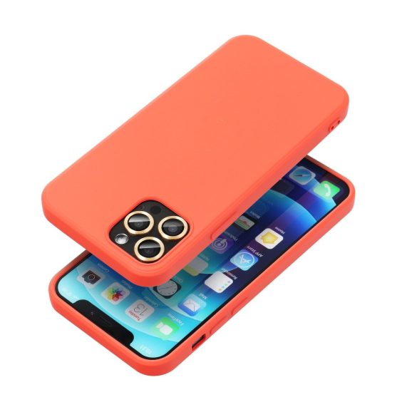 Silicone Soft Case Samsung Galaxy A72 4G/5G hátlap, tok, rózsaszín