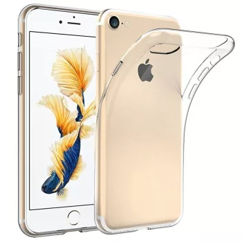  iPhone 7/8/SE (2020) Super Slim 0.5mm szilikon hátlap, tok, átlátszó