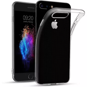   iPhone 7 Plus/8 Plus Super Slim 0.5mm szilikon hátlap, tok, átlátszó