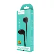 Hoco Drumbeat M40 vezetékes headset, fülhallgató, 3.5mm jack, fekete