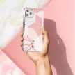 Marble Cosmo 02 Samsung Galaxy A42 5G márvány mintás, hátlap, tok, rózsaszín