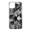 Marble Cosmo 07 Samsung Galaxy A42 5G márvány mintás, hátlap, tok, fekete