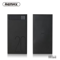   Remax Revolution RPL-58 Power Bank hordozható külső akkumulátor, 20000mAh, fekete