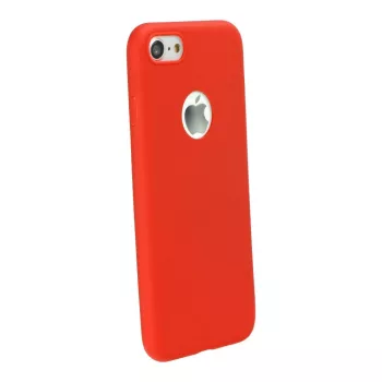 Silicone Soft Case Samsung Galaxy A12 hátlap, tok, piros