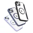 Dux Ducis Skin Pro oldalra nyíló tok, MagSafe, iPhone 15 Plus, fekete