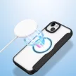 Dux Ducis Skin Pro oldalra nyíló tok, MagSafe, iPhone 15 Plus, fekete