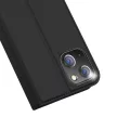 Dux Ducis Skin Pro oldalra nyíló tok iPhone 15 Plus, fekete