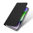 Dux Ducis Skin Pro oldalra nyíló tok iPhone 15 Plus, fekete