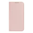 Dux Ducis Skin Pro oldalra nyíló tok iPhone 15 Plus, rózsaszín