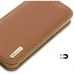 DUX DUCIS oldalra nyíló tok HIVO iPhone 15 Pro, barna