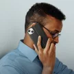 Dux Ducis Skin X2 oldalra nyíló tok iPhone 14 Plus tok patenttal, fekete