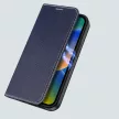Dux Ducis Skin X2 oldalra nyíló tok iPhone 14 Plus tok patenttal, kék