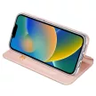 Dux Ducis Skin Pro oldalra nyíló tok to iPhone 14 Plus, rózsaszín