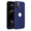 Soft Case TPU hátlap, tok iPhone 12 Pro Max, sötétkék