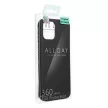 Roar Jelly Case hátlap, tok iPhone 12/12 Pro, fekete