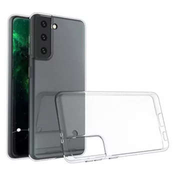   Super Slim 0,5 mm szilikon hátlap, tok Samsung Galaxy S21 Plus, átlátszó
