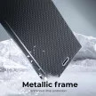 LUNA Book Carbon oldalra nyíló tok Xiaomi Redmi 9AT/Redmi 9A, fekete