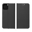 LUNA Book Carbon oldalra nyíló tok SAMSUNG A52 5G/A52 LTE ( 4G )/A52s 5G, fekete